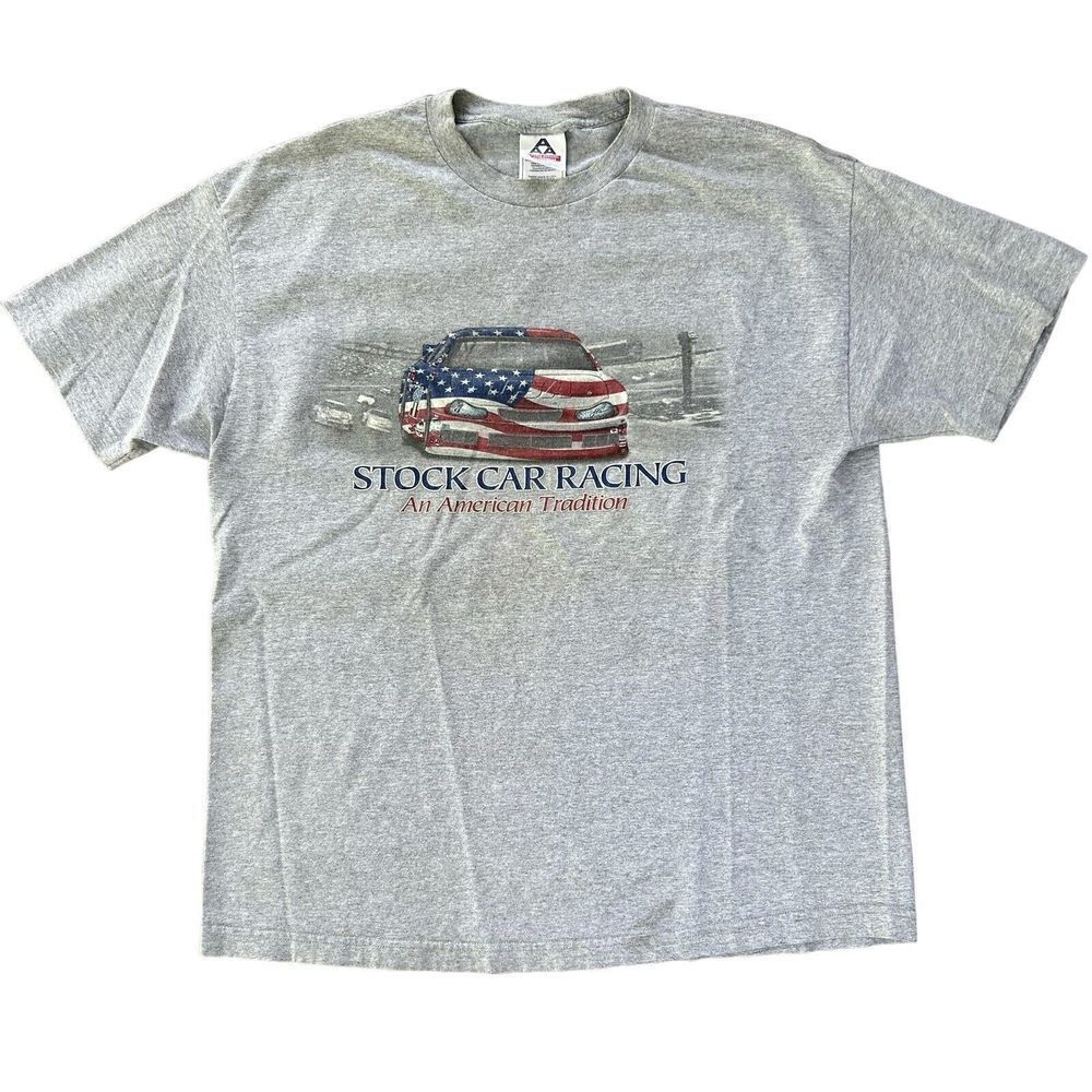 ‎Vintage Stock Cars Racing American Tradition AAA brand T-shirt XL